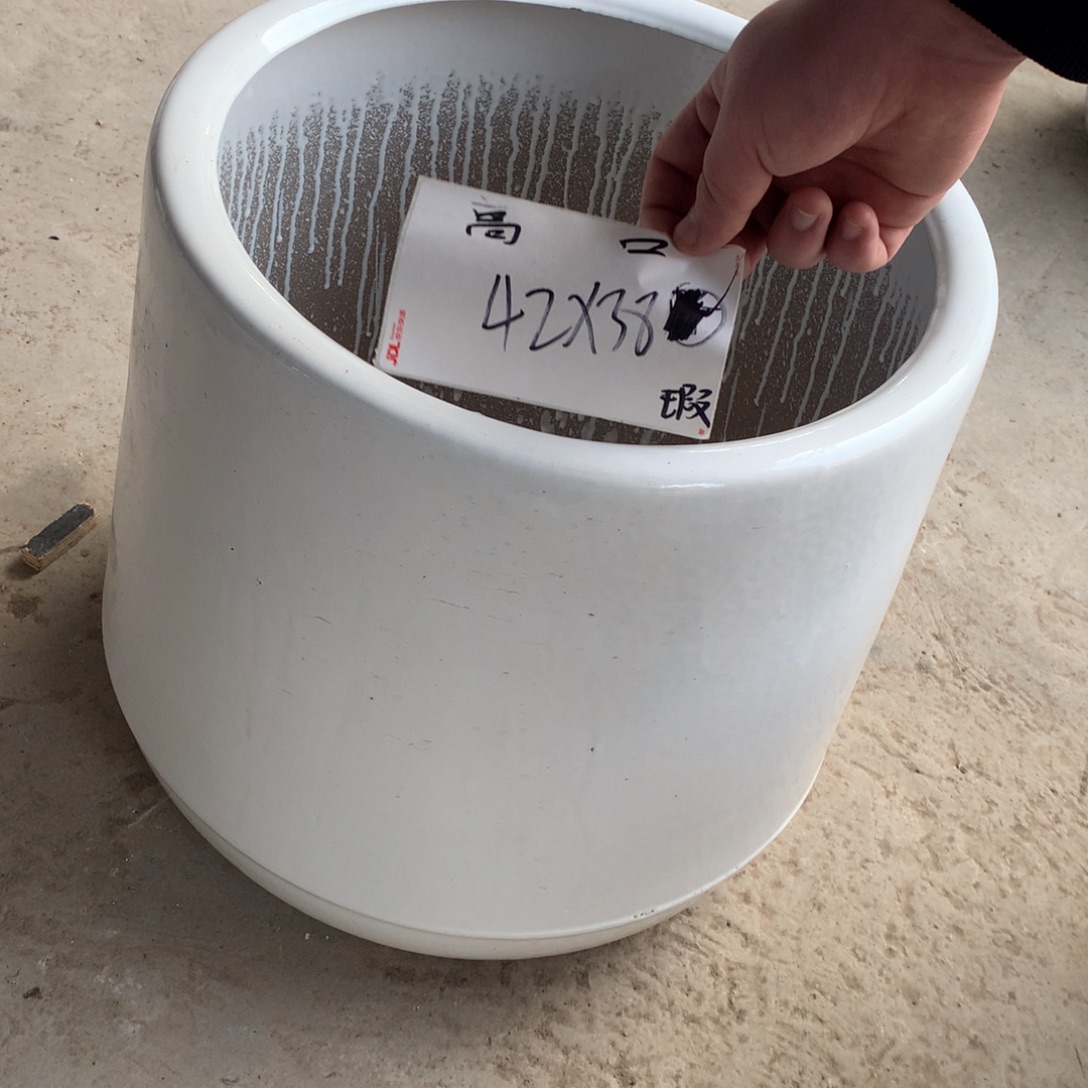 瑕疵高温陶瓷花盆