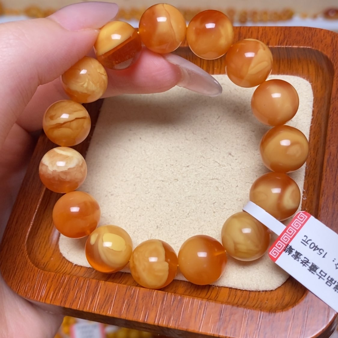 【闪购商品】未镶嵌蜜蜡手链手串