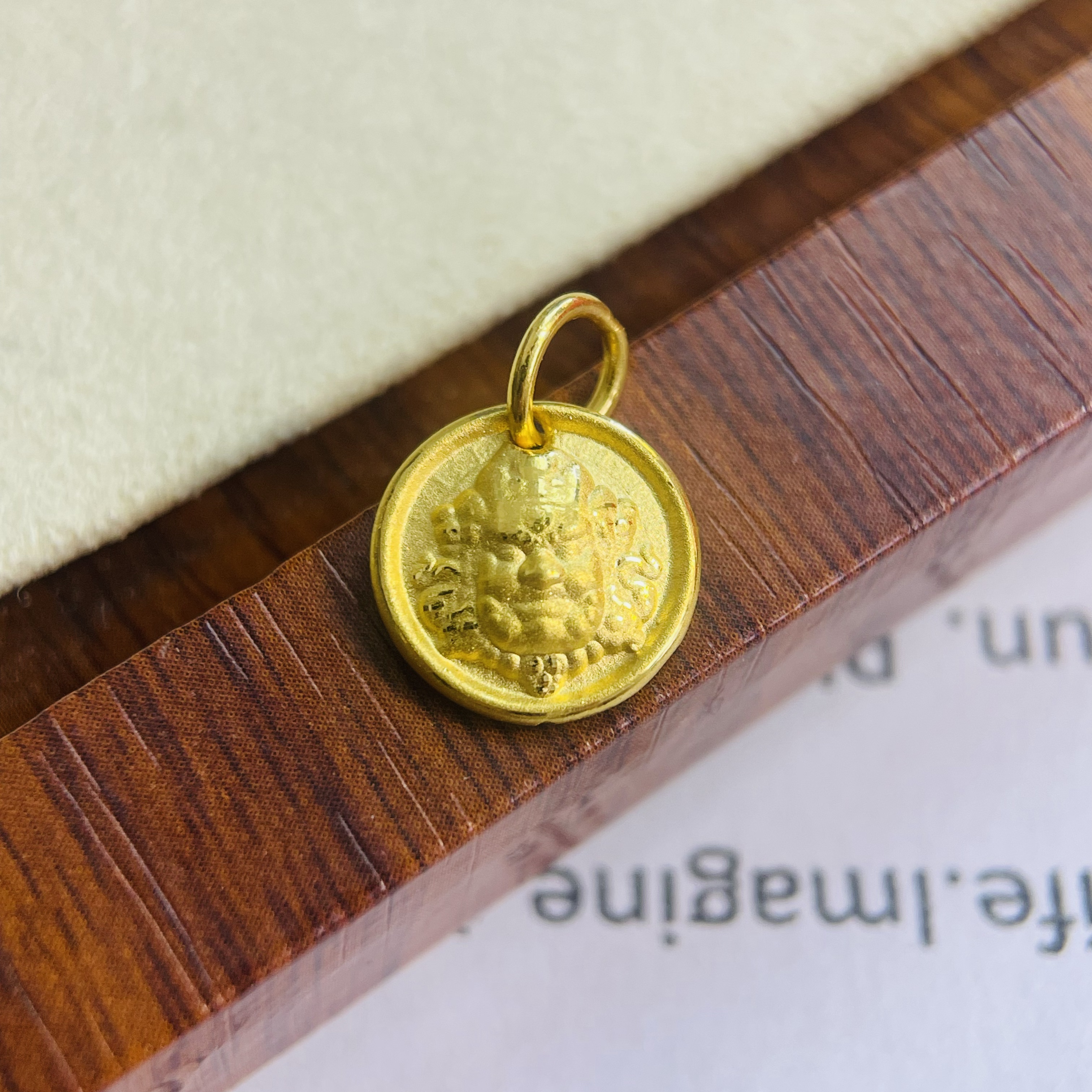 足金999卡11黄财神DP2146-0700