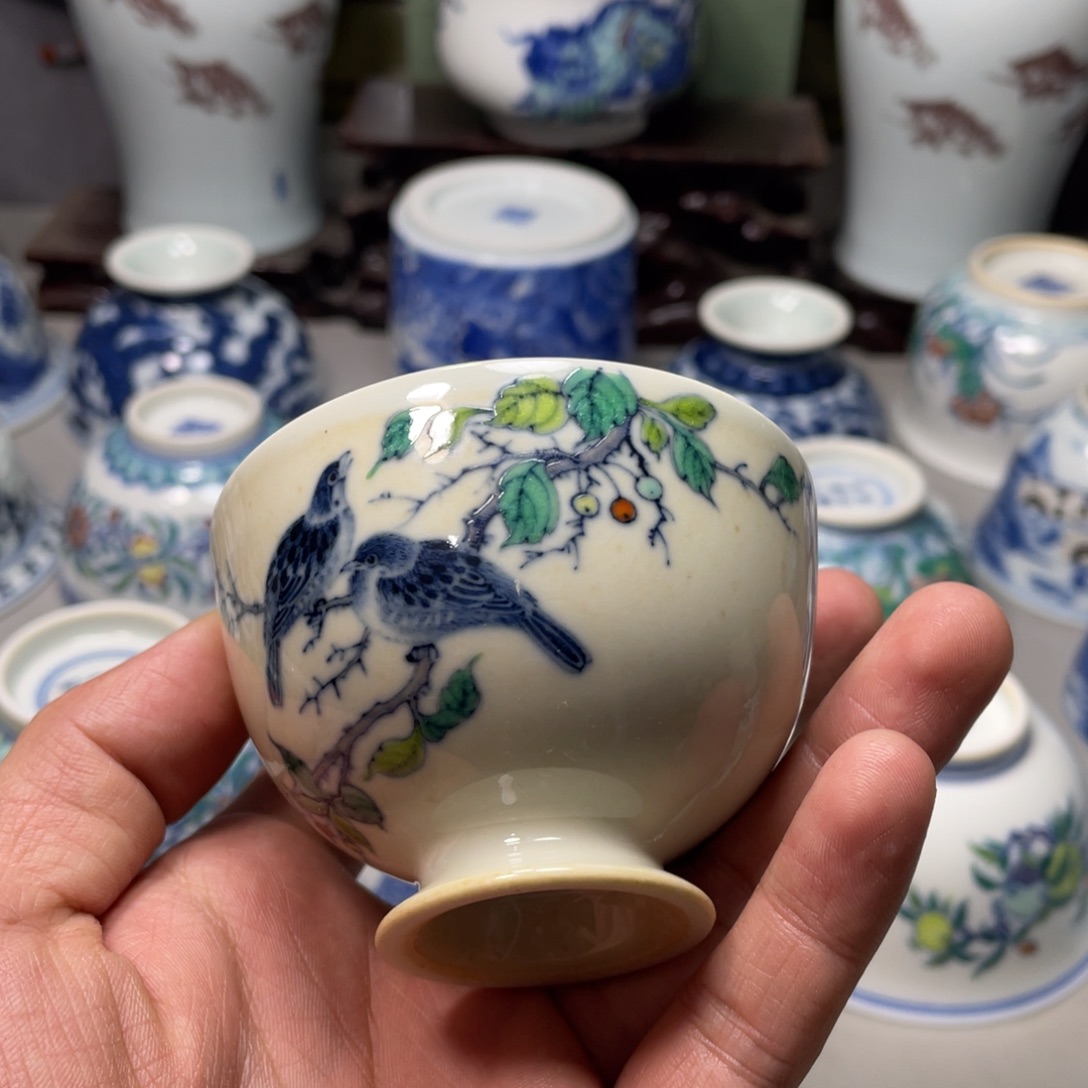 摆件景德镇陶瓷现代手工陶瓷茶具