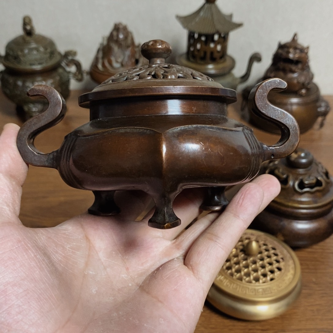 铜盛世铜炉铜器香炉工艺品