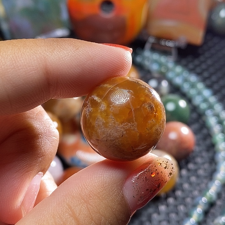 未镶嵌颈饰玛瑙/玉髓