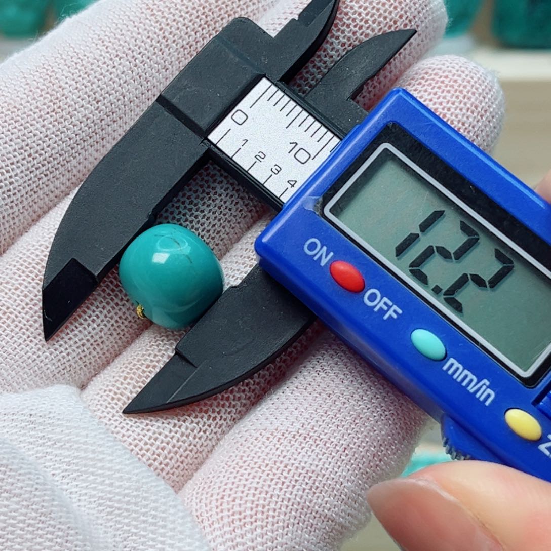 绿松石圆珠未镶嵌