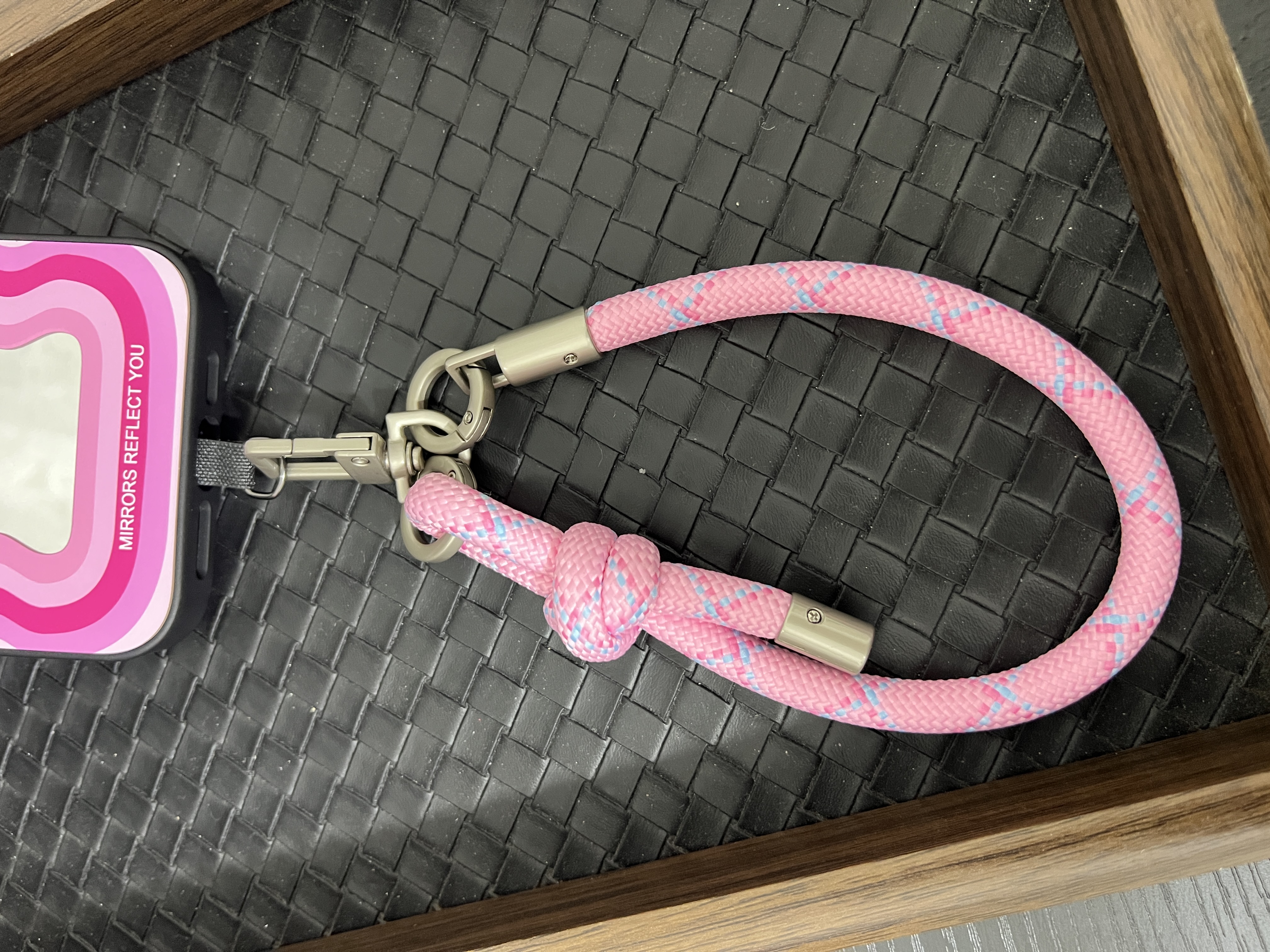 高端短款可拆户外防摔防丢手腕手机挂绳通用百搭时尚结实