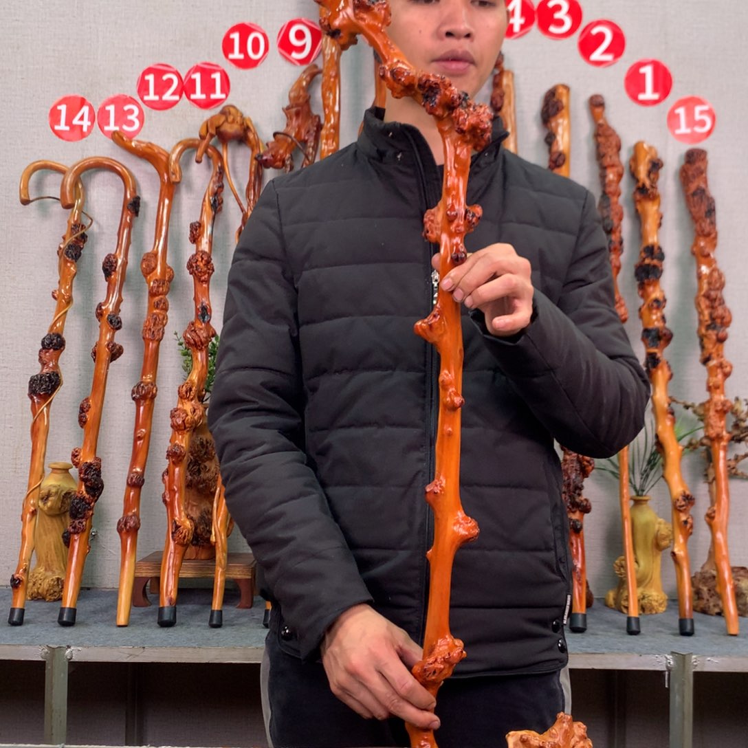 黑果木天然实木带自然纹裂介意勿拍