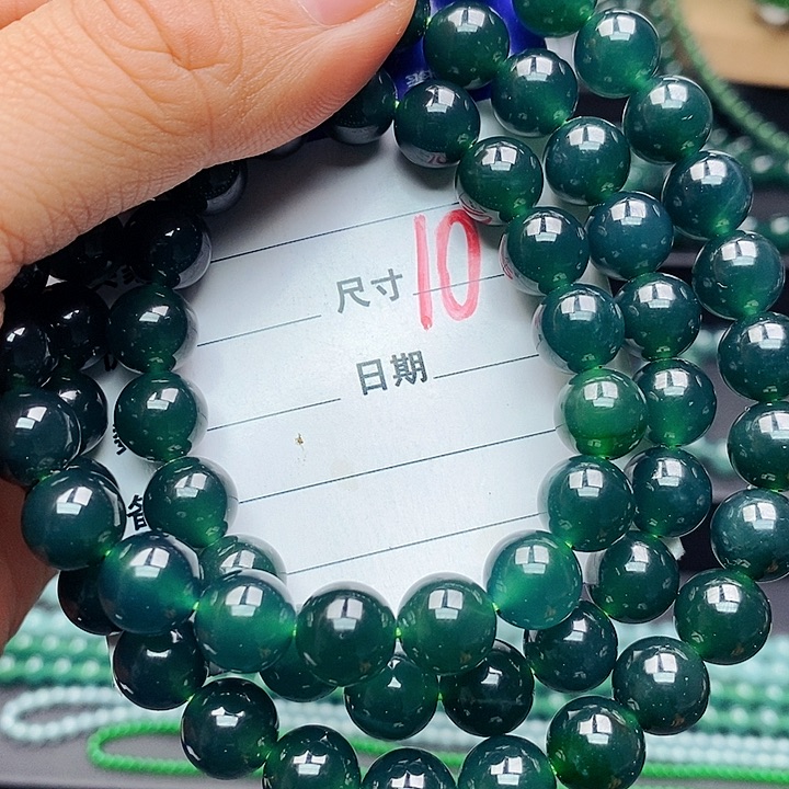 翡翠未镶嵌手链翡翠