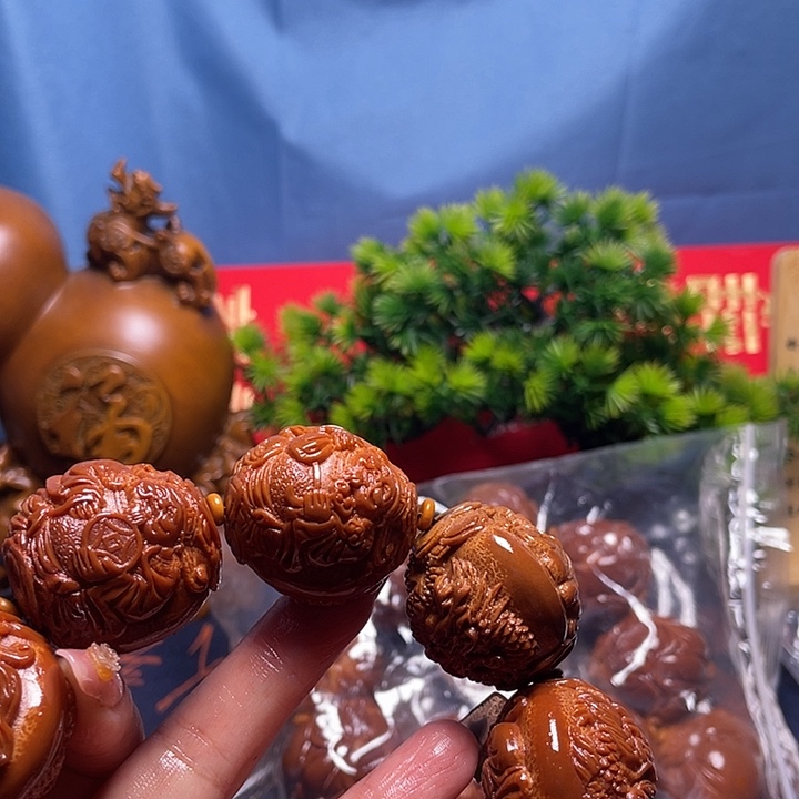 七***安橄榄核手串/手链橄榄核
