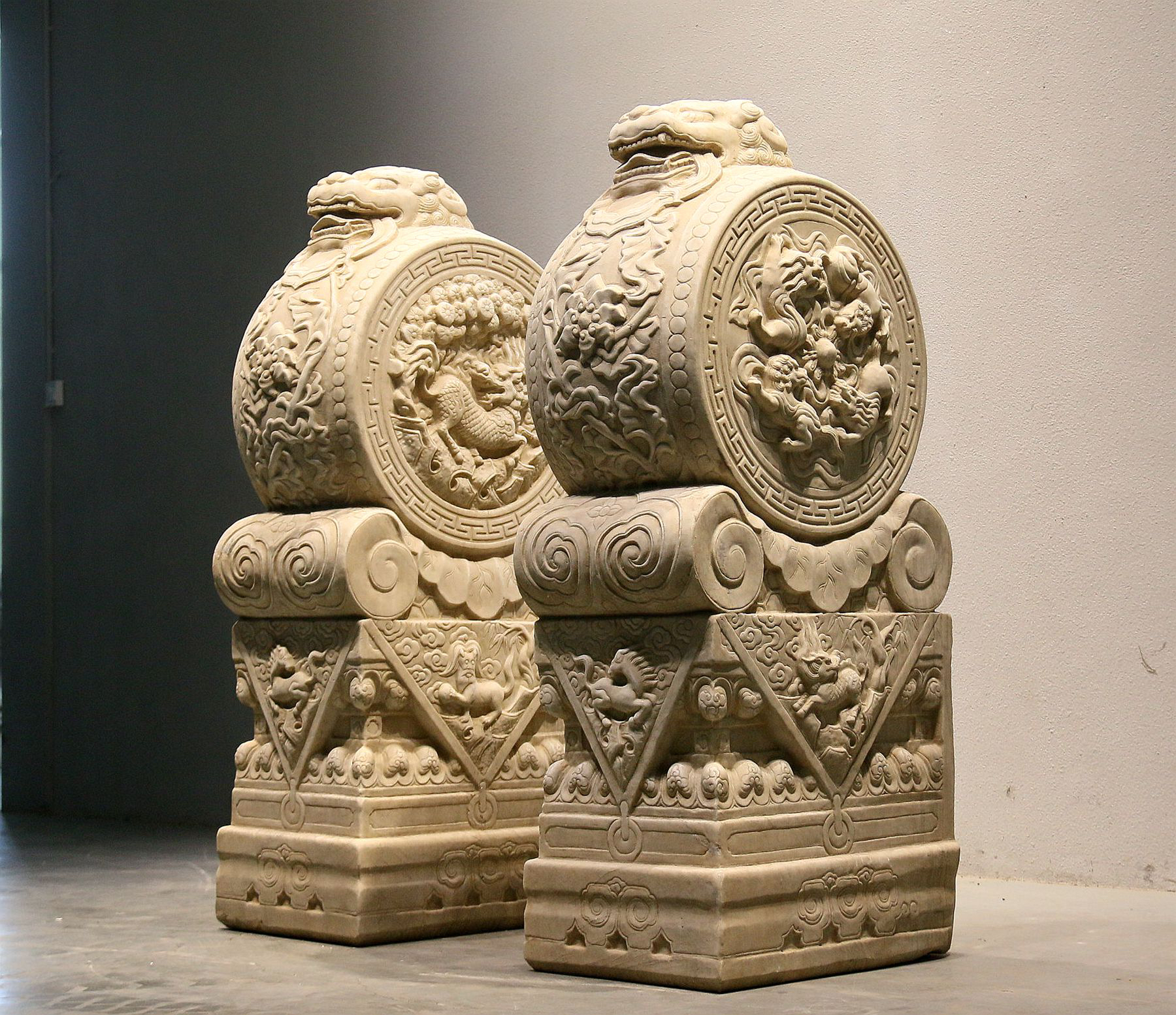 汉白玉庭院摆件（包邮）