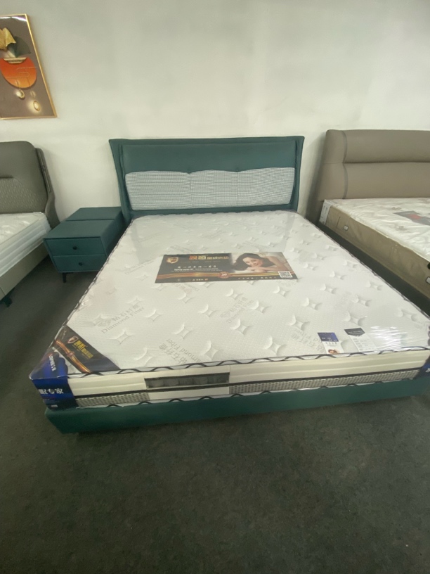 组装欧式设计多功能床美式软体床实木床主卧时尚