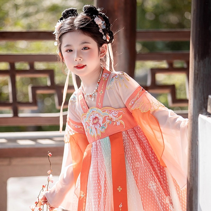【孤品】编码汉服女童套装公主裙