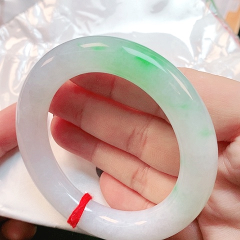 未镶嵌手镯翡翠圆条2771