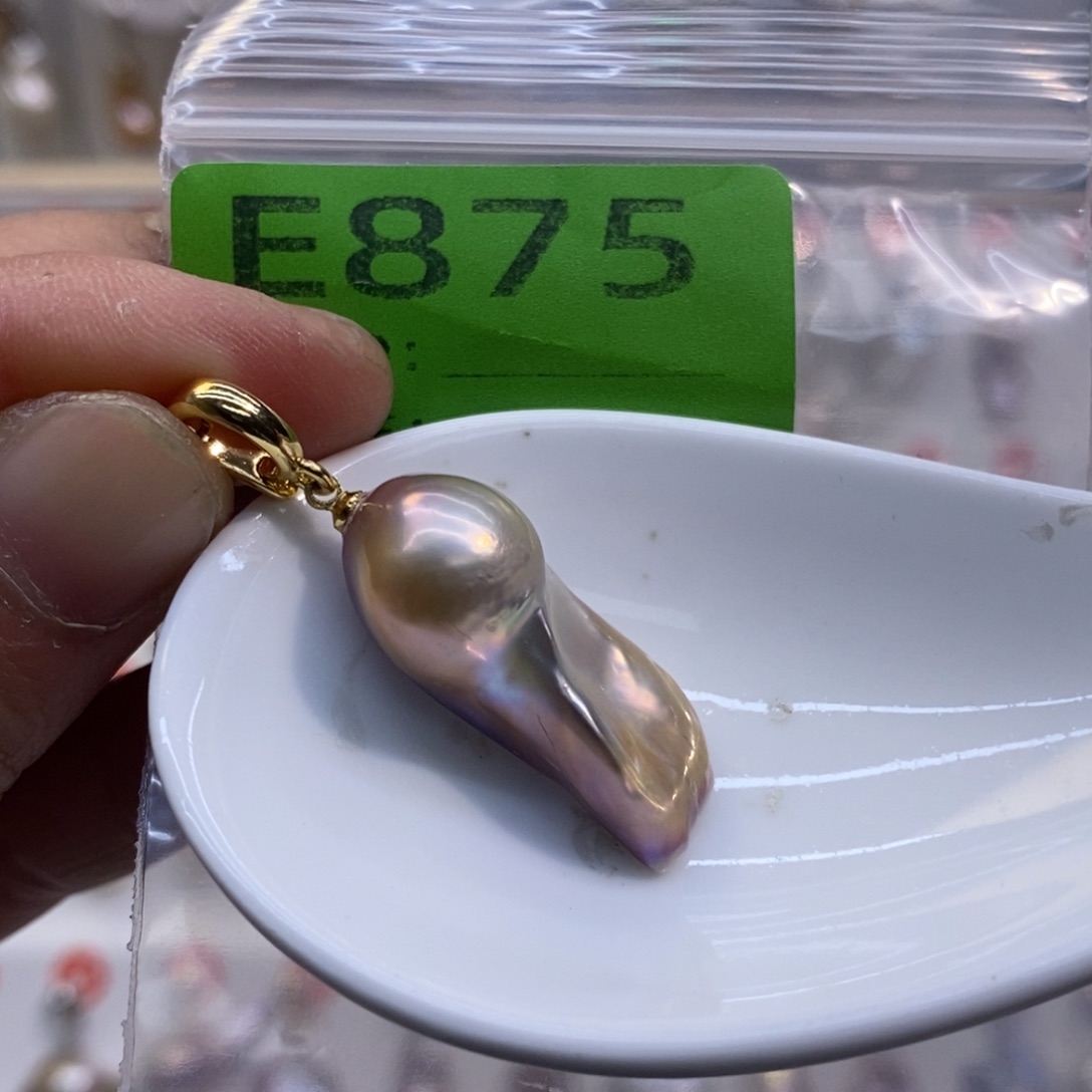 未镶嵌美丽哦哦哦淡水珍珠