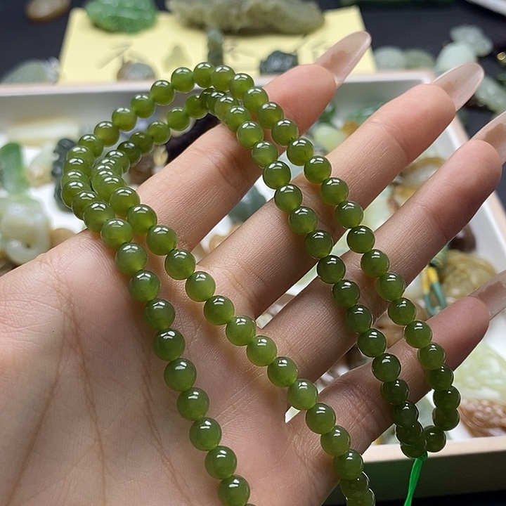 和田玉未镶嵌颈饰ᶻ*