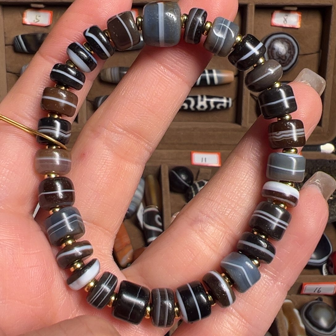 玛瑙/玉髓手串未镶嵌