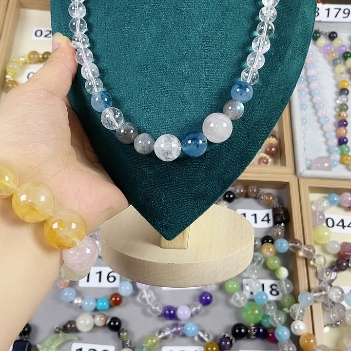 银S925镶嵌手链水晶
