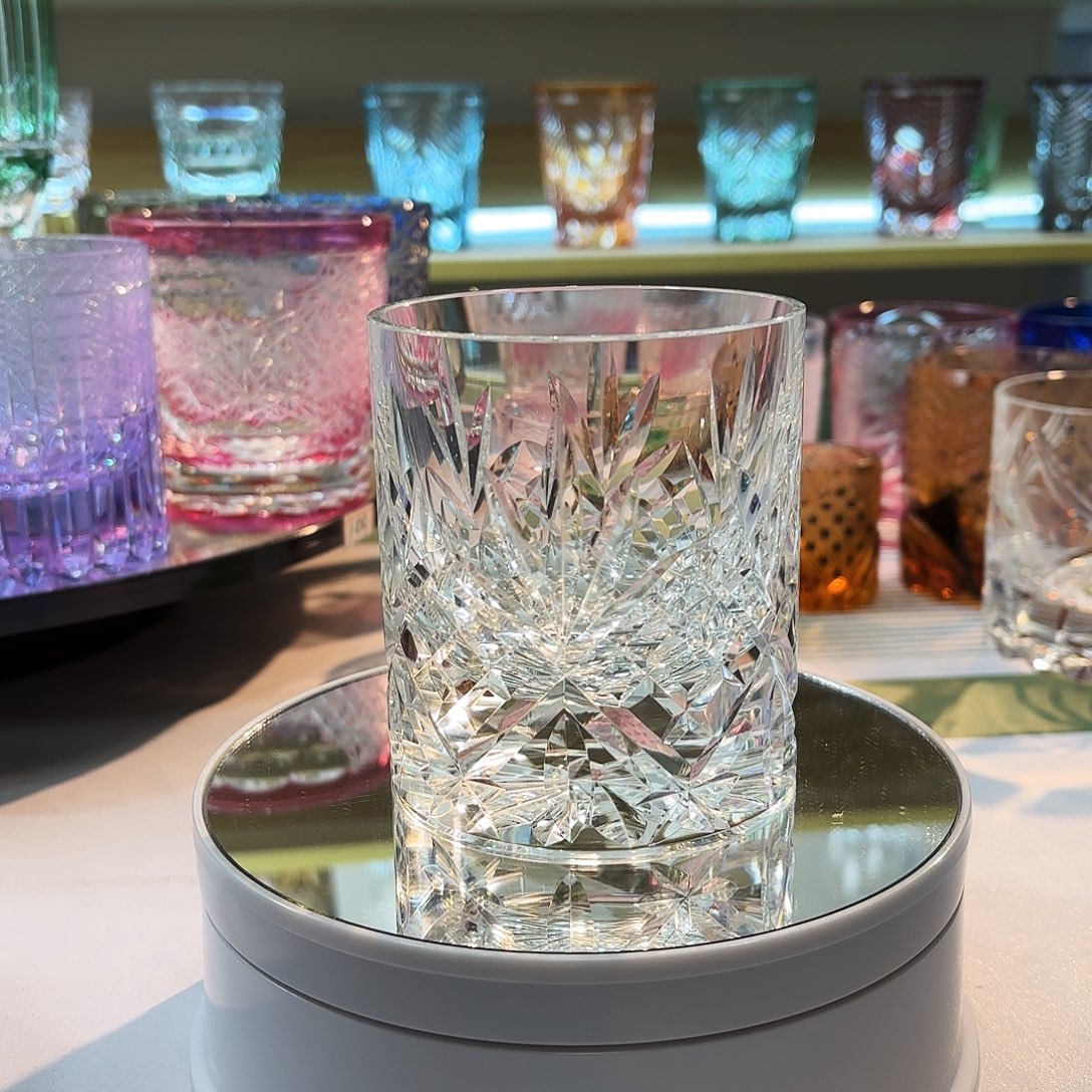 G***．吸管款水晶玻璃透色繁花无礼盒