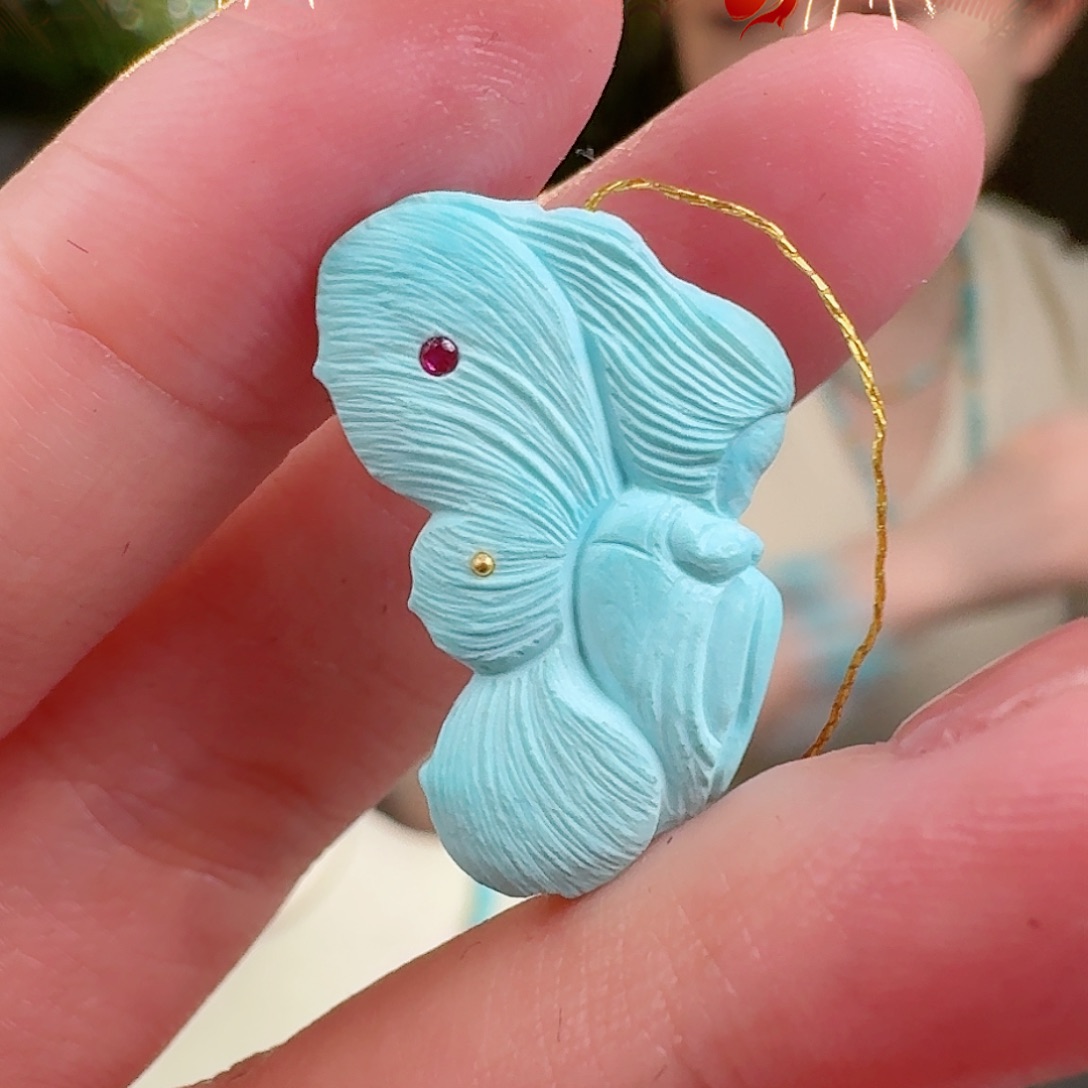 绿松石珠宝奇石未镶嵌