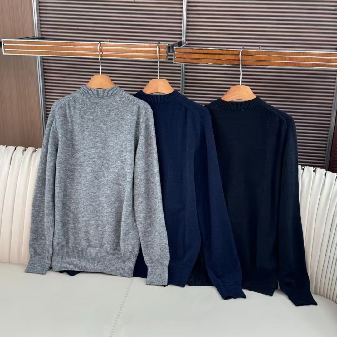 BB秋冬款圆领羊毛混纺潮流百搭款（卡码拍小）