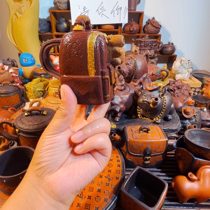 茶壶拼配泥纯手工制作过程就是