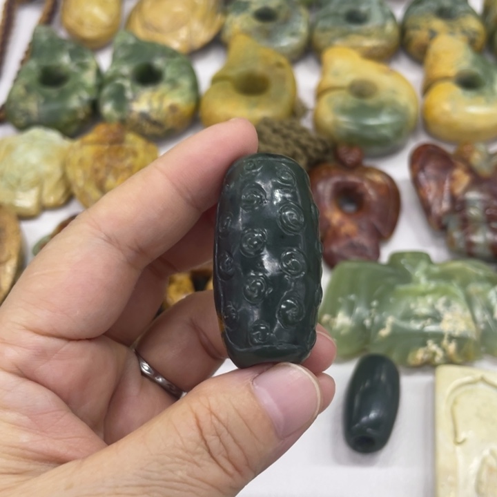 未镶嵌和田玉珠宝奇石狼***Z