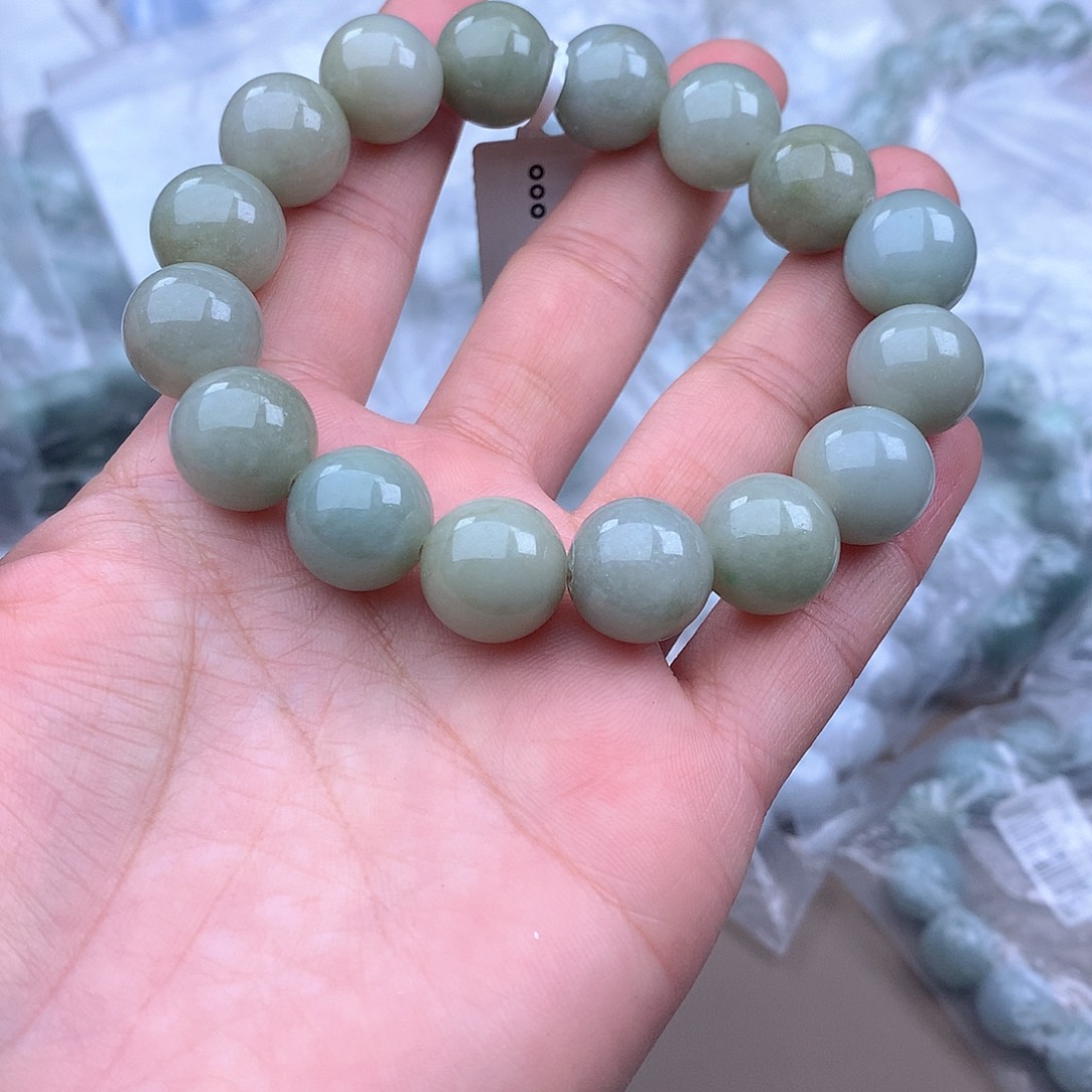 未镶嵌手链翡翠手串