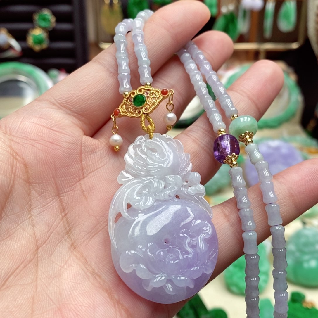 颈饰未镶嵌翡翠翡翠吊坠