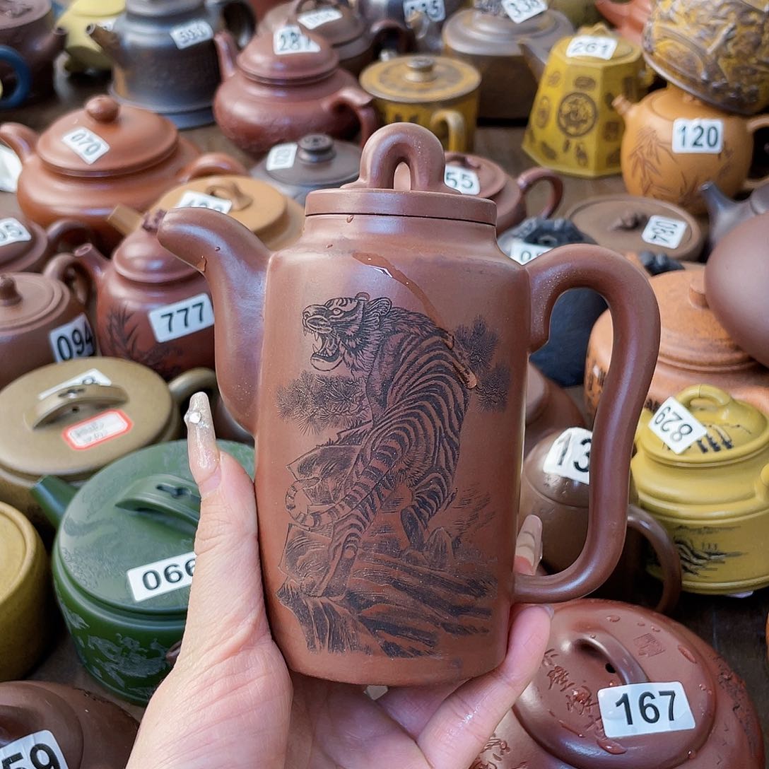 紫砂茶壶紫砂微瑕