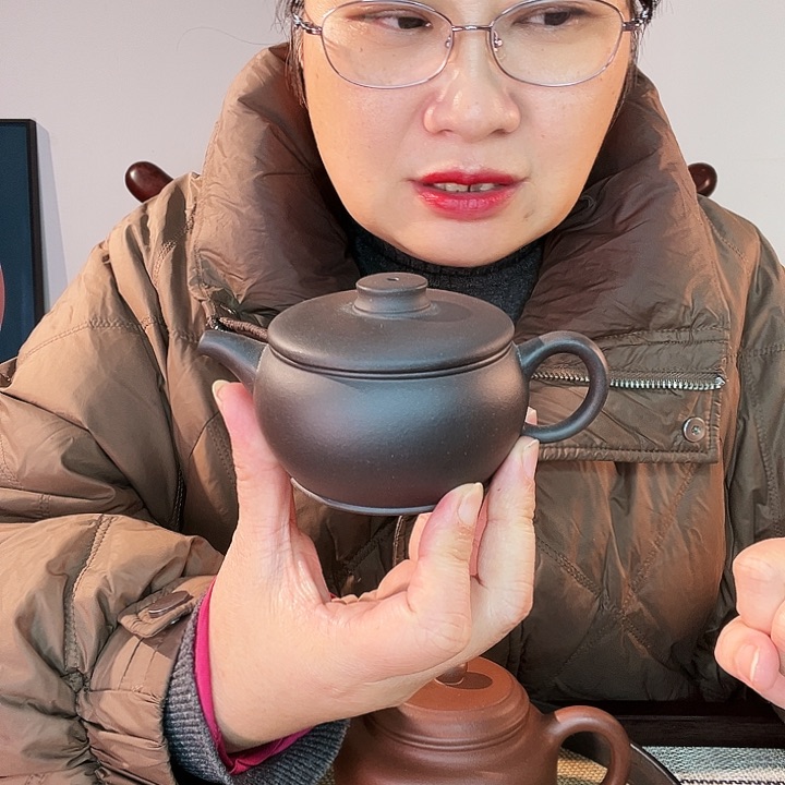 紫泥茶壶作品欣赏