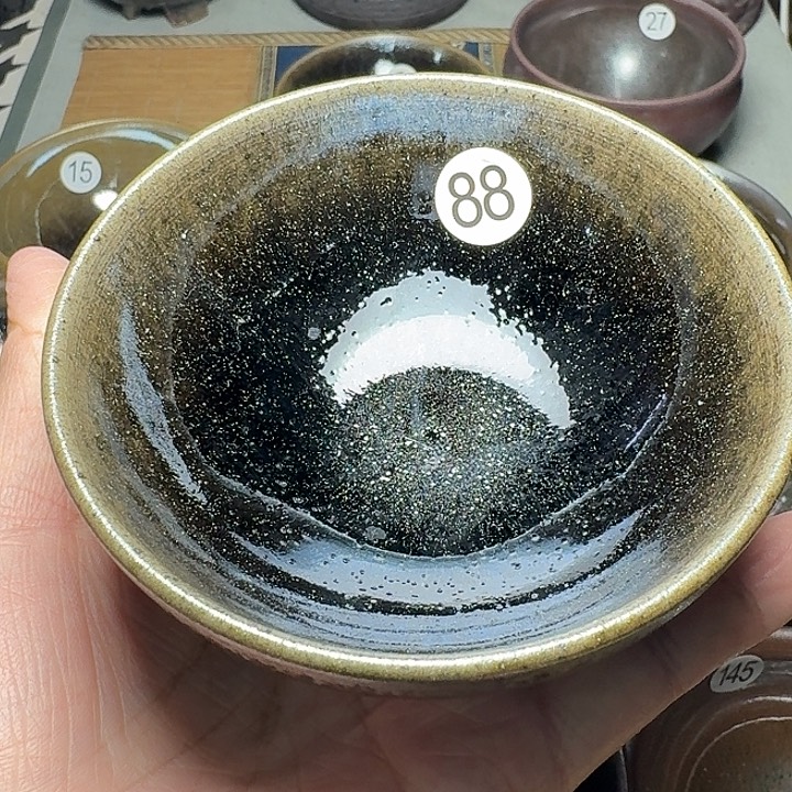 茶盏88 坚记茶盏摆件