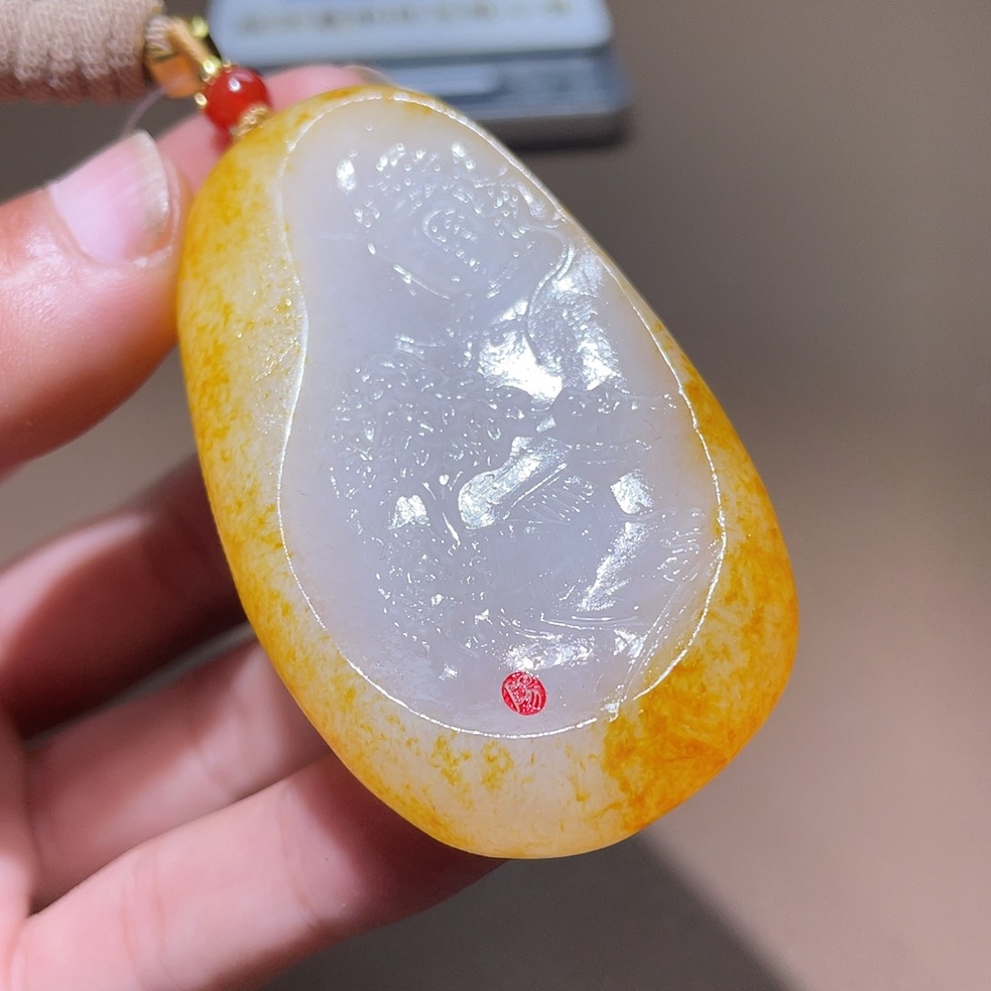 和田玉颈饰未镶嵌Z6