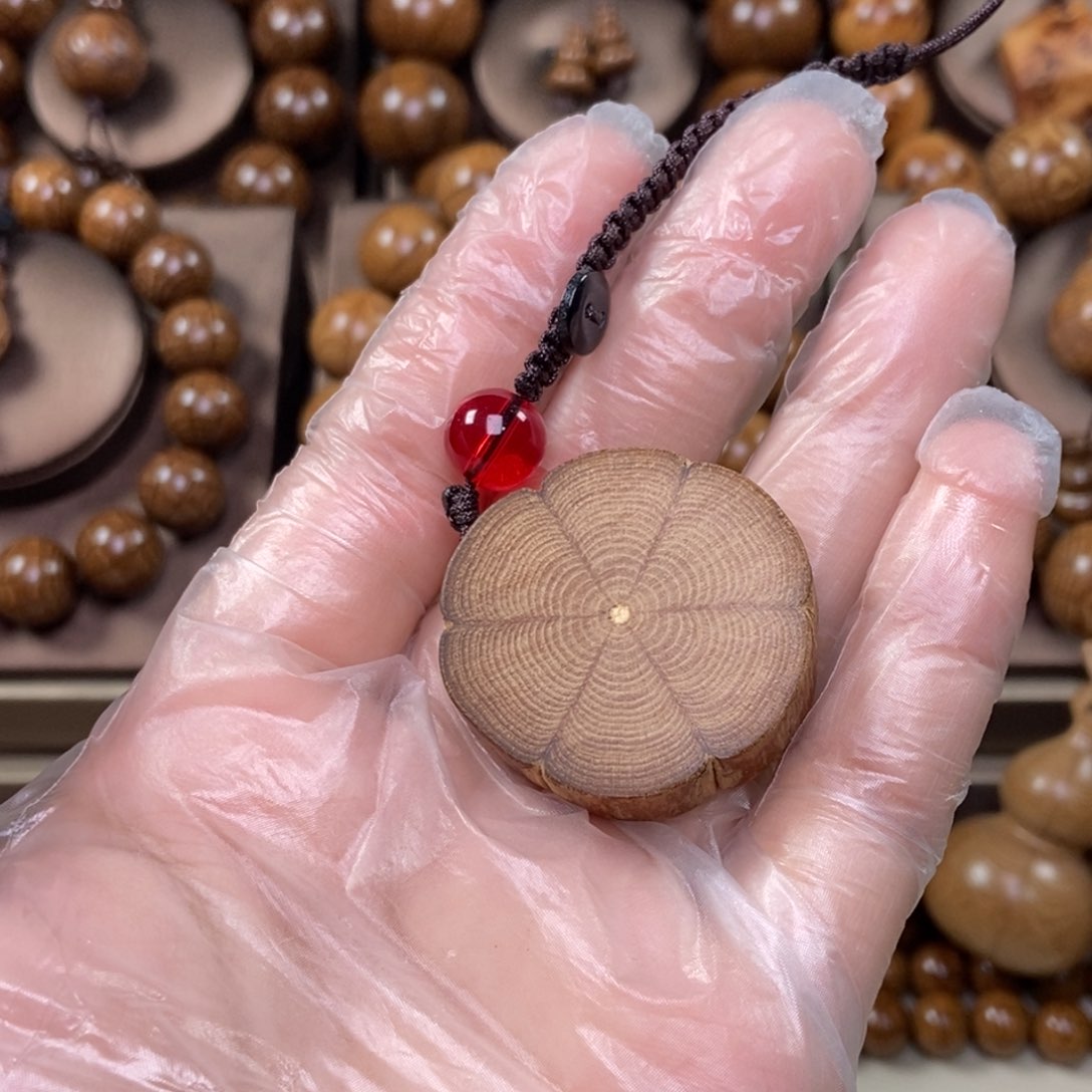 六道木手串/手链原木片挂件