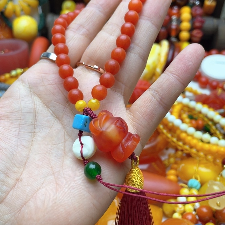 树脂制品22号手机挂链