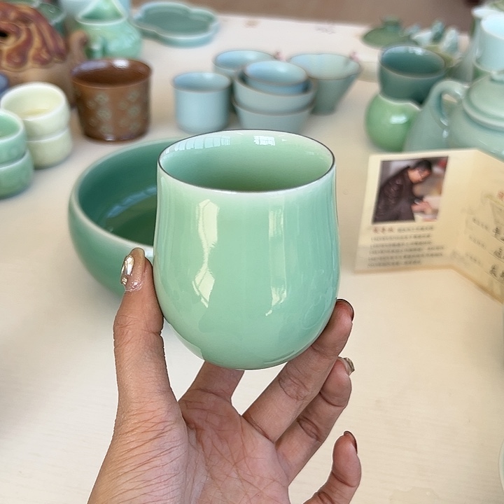 小米茶器龙泉青瓷