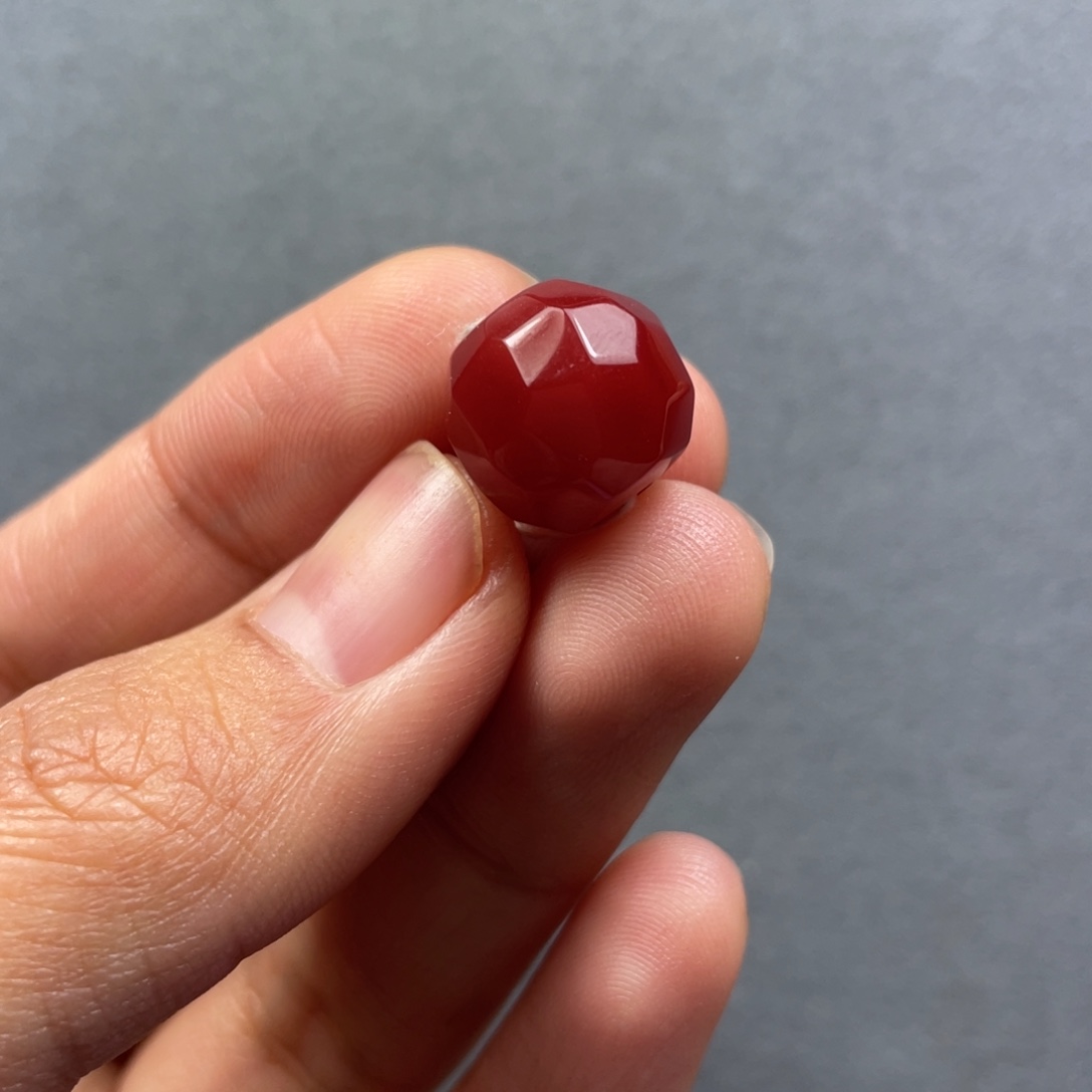 南红玛瑙未镶嵌配饰12.2mm