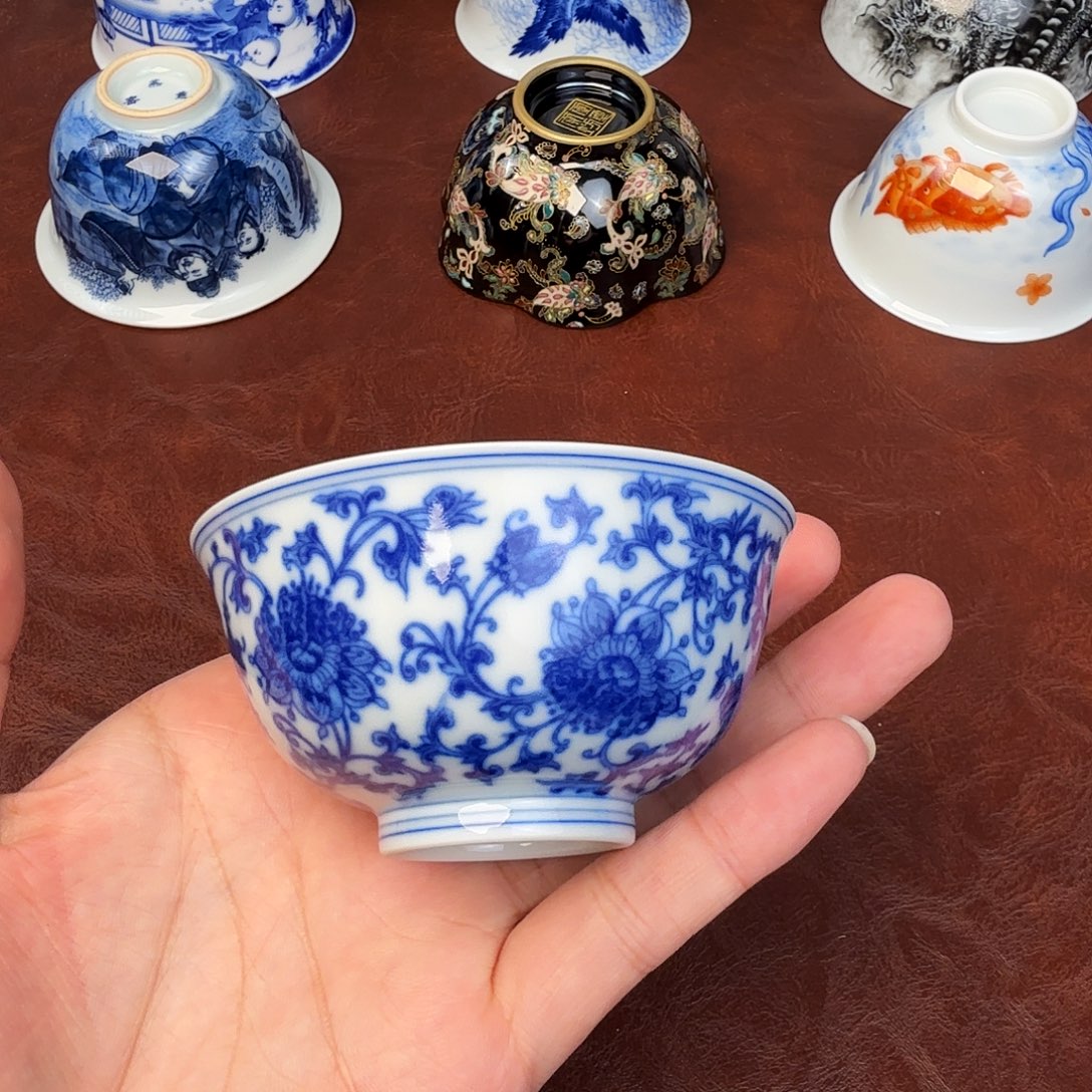 陶现代景德镇全手工全手绘陶瓷