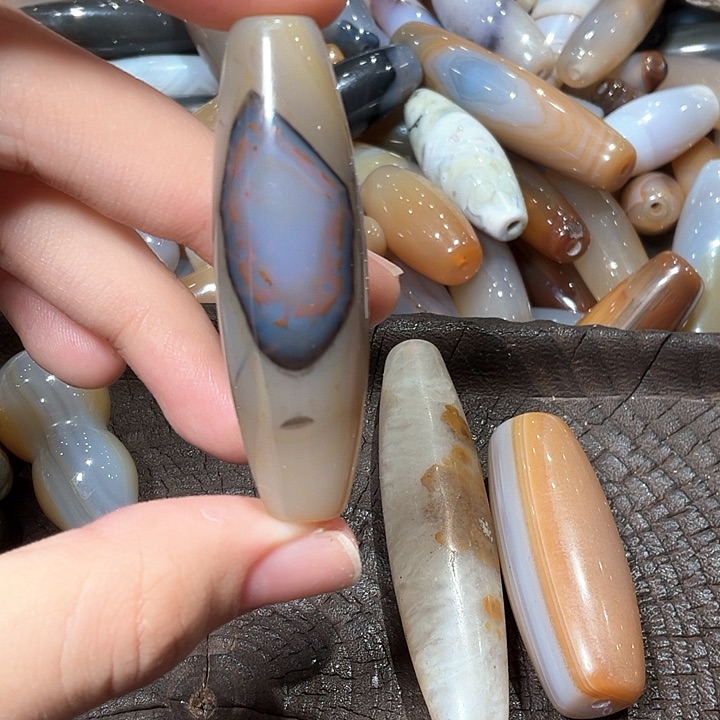 玛瑙/玉髓吊坠(不含链)未镶嵌