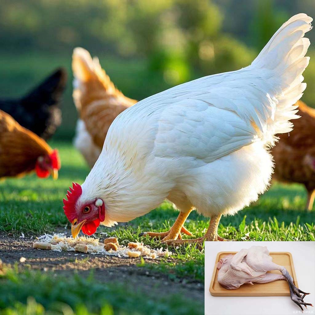 海蓝灰鸡肉鲜美 自由选择