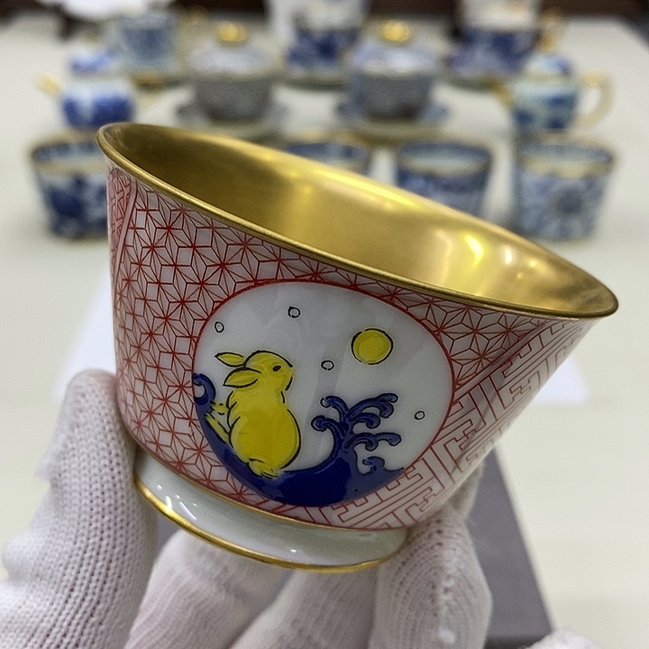 摆件口径7.5瓷器瓷器