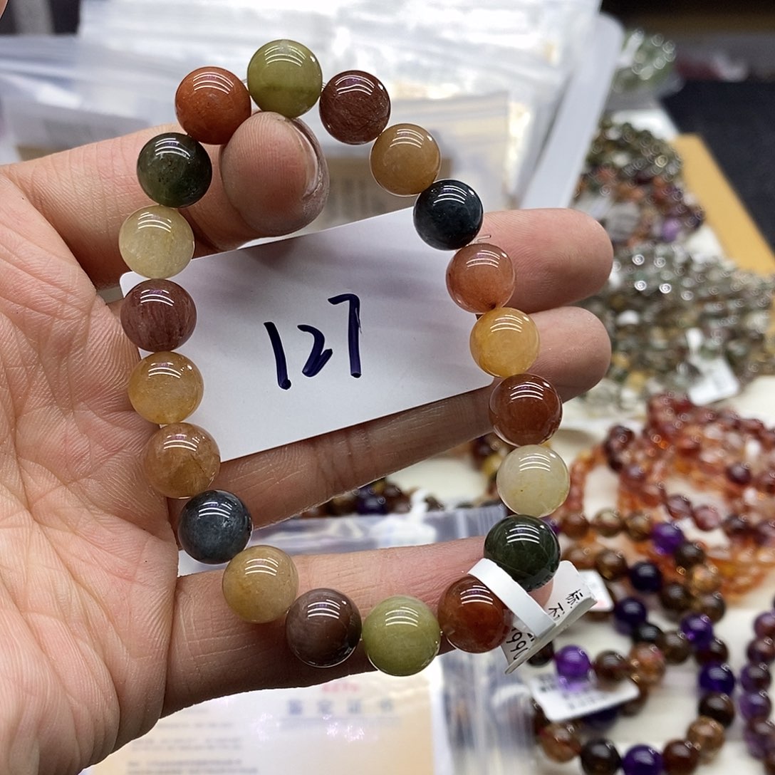 水晶手链未镶嵌天然