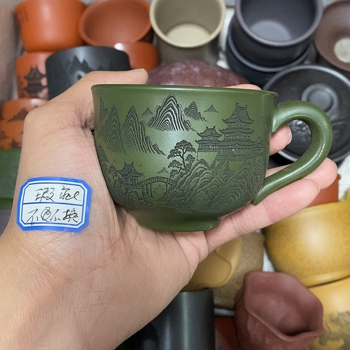 紫砂茶杯瑕疵不退不换