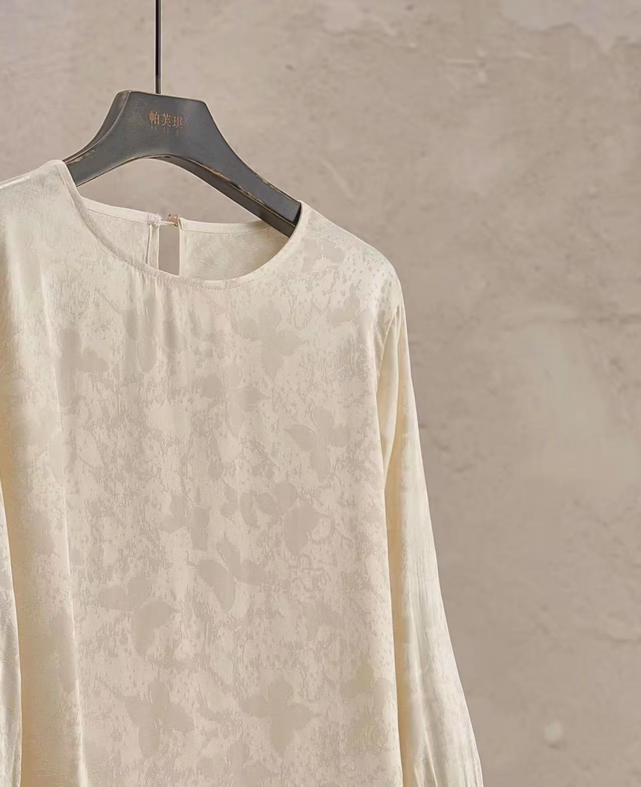 【高奢·国风SYL】NN990-时尚女装设计感国风衬衫设计师百搭休闲