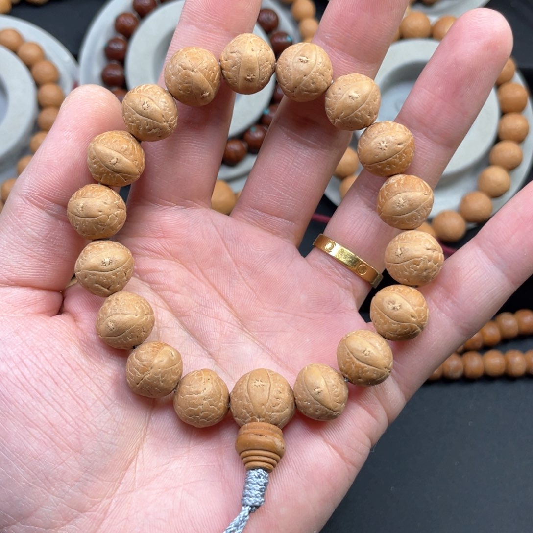 凤眼菩提手串13➕左右尺寸k10凤眼菩提D386同树