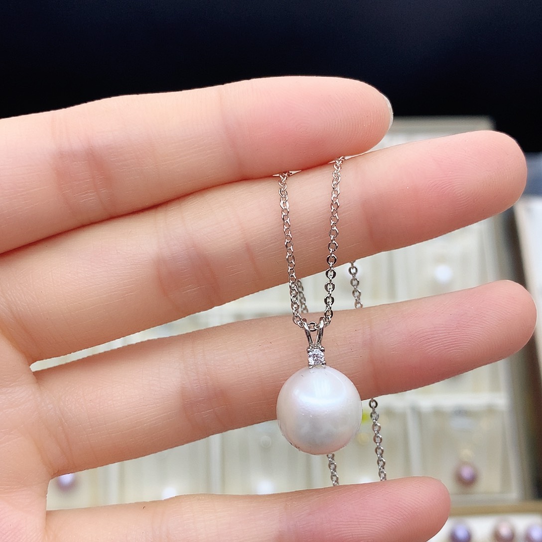 淡水珍珠颈饰合金