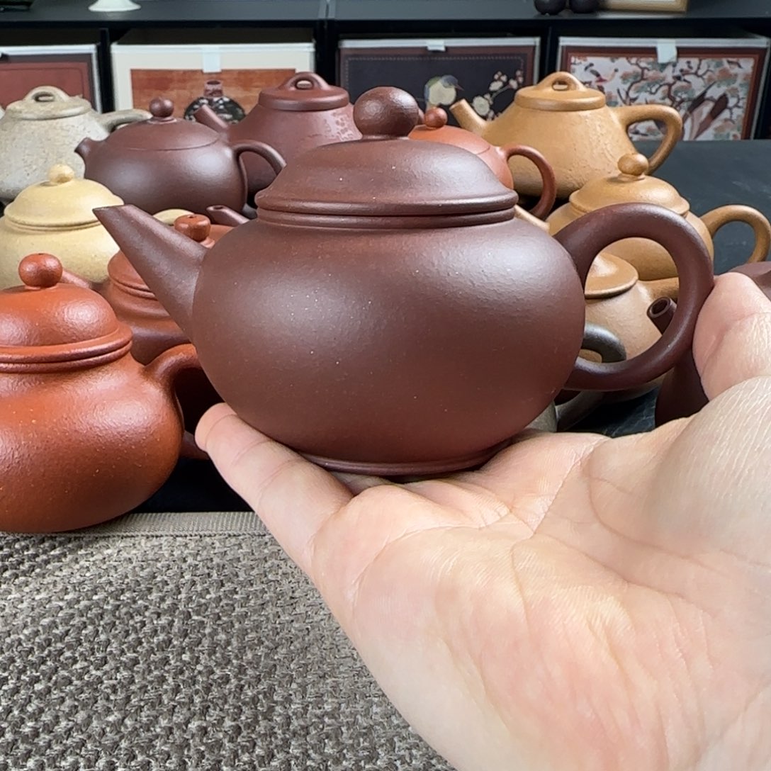 茶壶紫砂微瑕水平