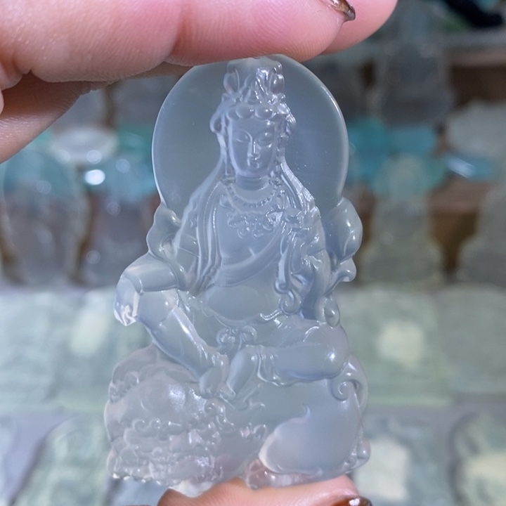 岫玉吊坠未镶嵌吊坠