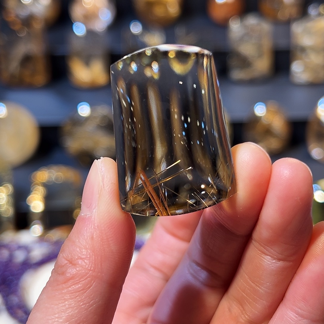 发晶颈饰未镶嵌神**知吊坠