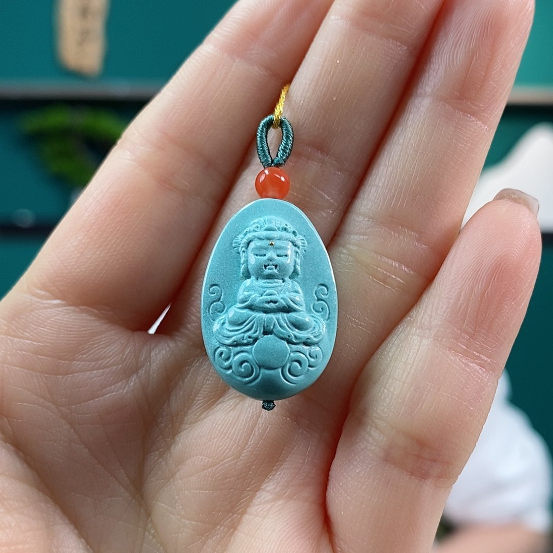 绿松石珠宝奇石未镶嵌