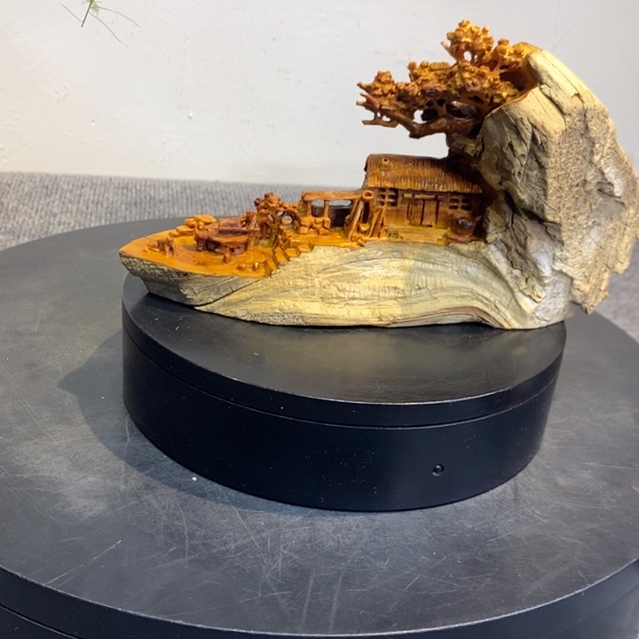 柏木山**蛇工艺品摆件