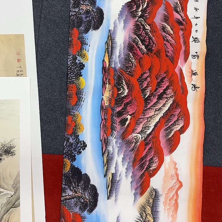 国画国画作品展览会等活动中