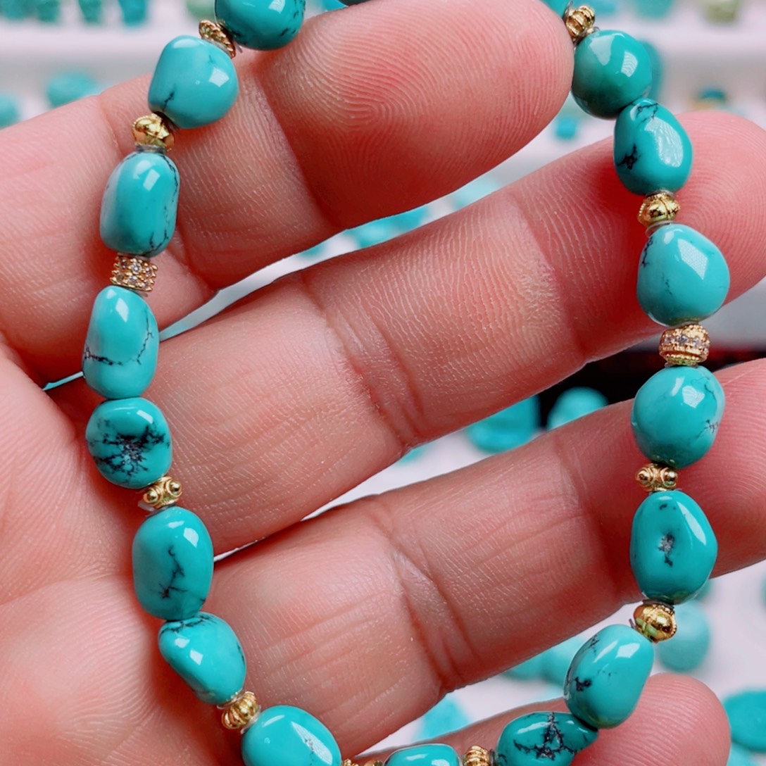 绿松石未镶嵌吊坠(不含链)